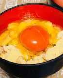 卵かけご飯コーンフレーク　コーンなTKG