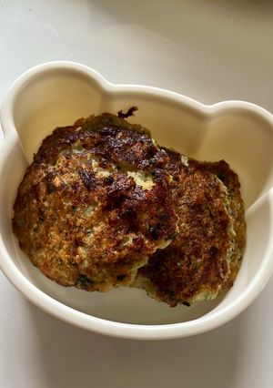 ひき肉と長芋の野菜たっぷりお好み焼き風-レシピのメイン写真