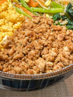 鶏そぼろ 鶏むね挽肉-レシピのメイン写真