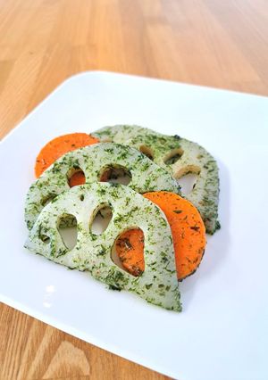 のり塩バターれんこん-レシピのメイン写真