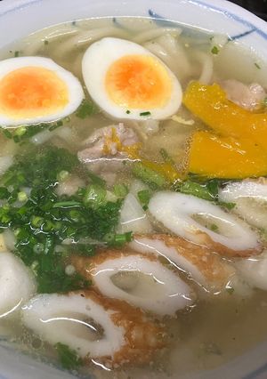 朝の野菜たっぷり鶏うどん-レシピのメイン写真