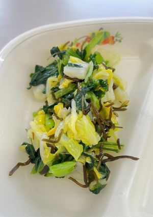 白菜の昆布あえ-レシピのメイン写真