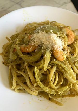 #USA在住 ジェノベーゼパスタ-レシピのメイン写真