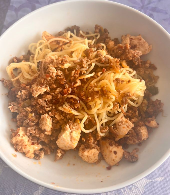 麻婆豆腐焼きそば-レシピのメイン写真