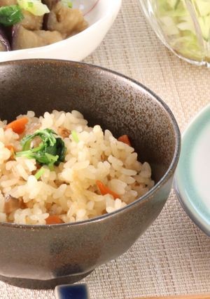 介護食　五目おこわ　時短で簡単-レシピのメイン写真