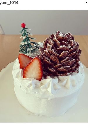 クリスマスケーキ-レシピのメイン写真