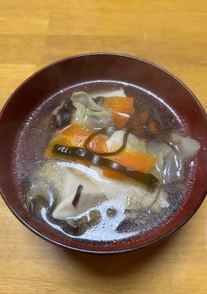 豆腐と野菜と塩昆布のスープ-レシピのメイン写真