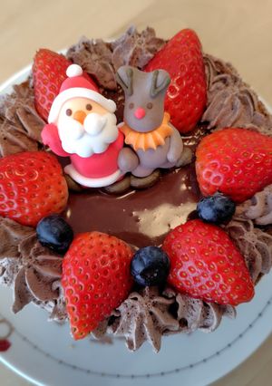 小学校2年生のチョコレートケーキ-レシピのメイン写真