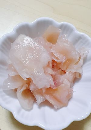 新生姜の甘酢漬け　(ガリ)-レシピのメイン写真