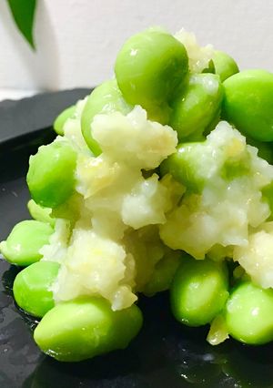 冷凍枝豆のレモン入り塩糀でサラダ-レシピのメイン写真