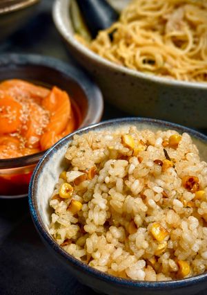 バターしょうゆ焼きとうもろこし🌽ごはん-レシピのメイン写真