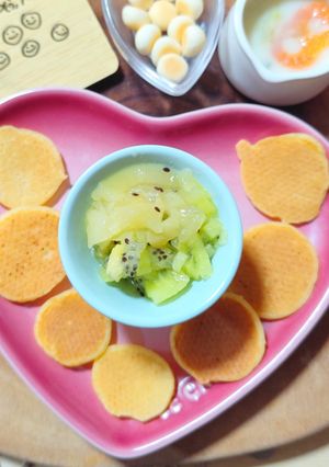 離乳食に♡BP・オイルフリーパンケーキ-レシピのメイン写真