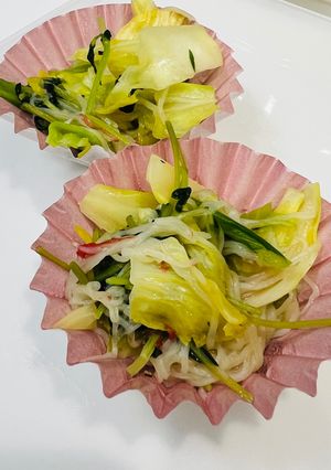 お弁当のおかず　キャベツ炒め-レシピのメイン写真
