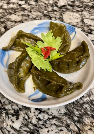 スピルリナ入り!米粉もちもち翡翠餃子-レシピのメイン写真
