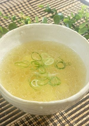 豚の角煮の茹で汁！極上シンプルスープ-レシピのメイン写真