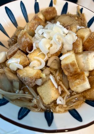 甘酢厚揚げ野菜炒め-レシピのメイン写真