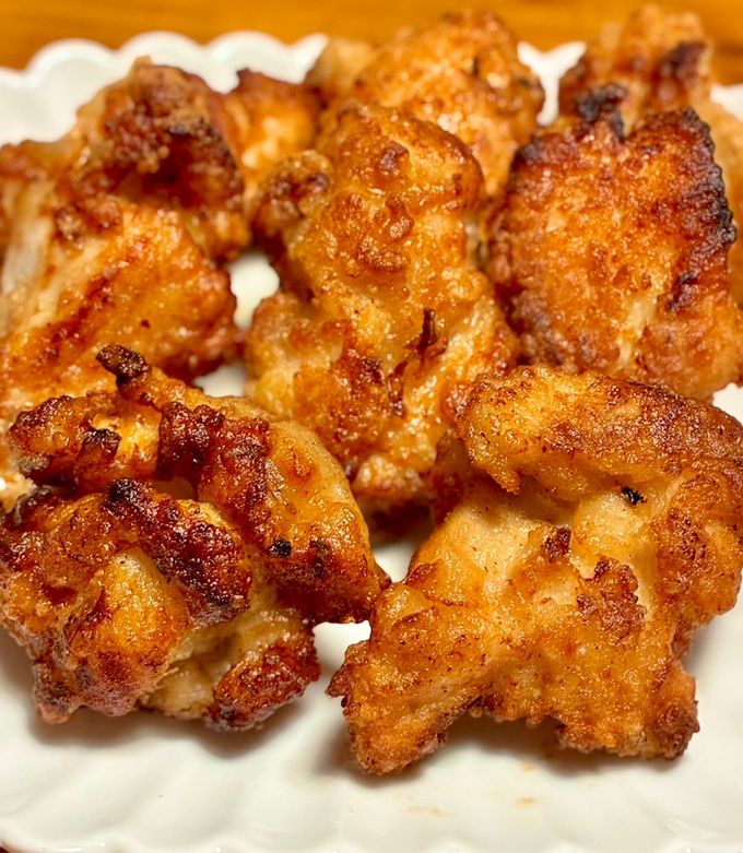 簡単！揚げない！やわらか胸肉の唐揚げ風-レシピのメイン写真
