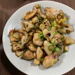 レンコンと鶏肉を揚げて塩ダレと炒めるやつ-レシピのメイン写真