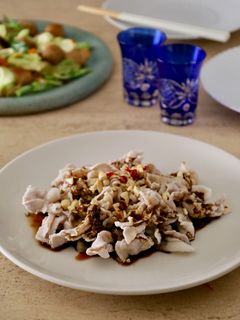 簡単♪豚しゃぶしゃぶ肉のよだれ鶏風-レシピのメイン写真