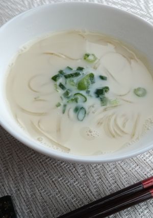 体調不良の時に是非❇春雨の豆乳スープ-レシピのメイン写真