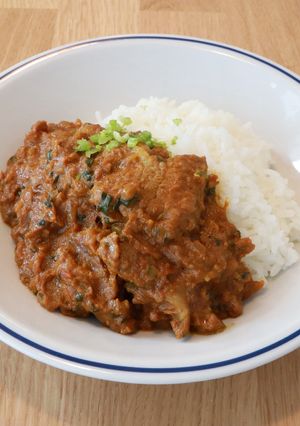 調理時間20分！厚切りラム肉カレー-レシピのメイン写真