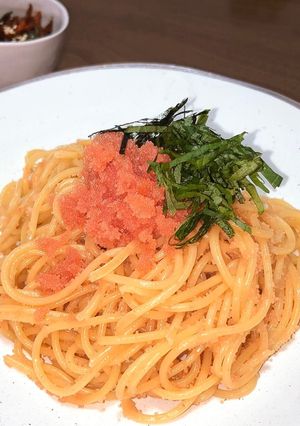 牛乳生クリームなしで★明太子パスタ-レシピのメイン写真