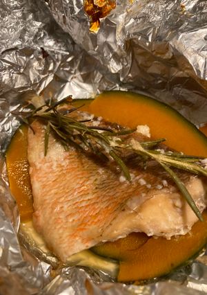 赤魚のハーブホイル焼き-レシピのメイン写真