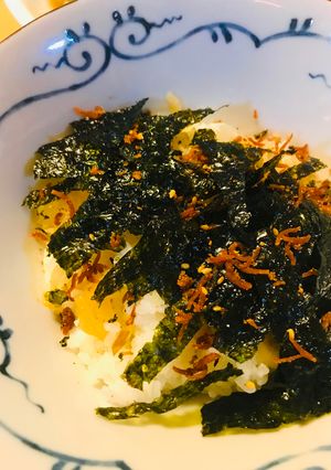毎日のしろごはん●ふりかけ韓国海苔ごはん-レシピのメイン写真