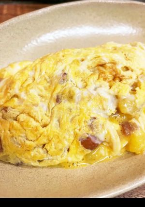 チーズオムレツ-レシピのメイン写真