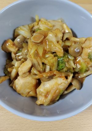 鶏むね肉で作る辛くないタッカルビ風-レシピのメイン写真