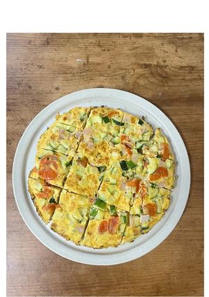 ズッキーニのスパニッシュ風オムレツ-レシピのメイン写真
