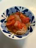 IBD食🍅トマトと玉ねぎのサラダ