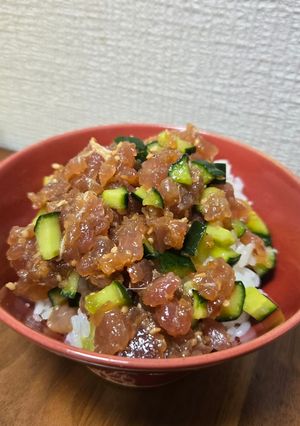 マグロのなめろう丼-レシピのメイン写真