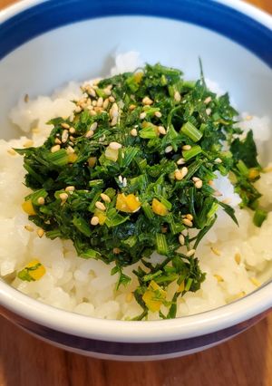 にんじんの葉炒め-レシピのメイン写真