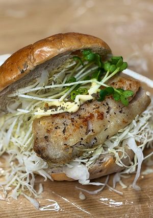 アジのバターソテーサンド-レシピのメイン写真