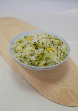 ブロッコリーの炊き込みご飯-レシピのメイン写真