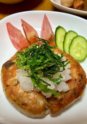 まぐろのたたきのおろしハンバーグ☆-レシピのメイン写真
