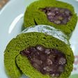 ★低糖質‼抹茶おから粒あんロールケーキ♪