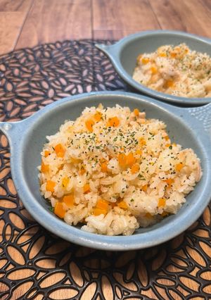 炊飯器でツナと人参のピラフ★低残渣食にも-レシピのメイン写真