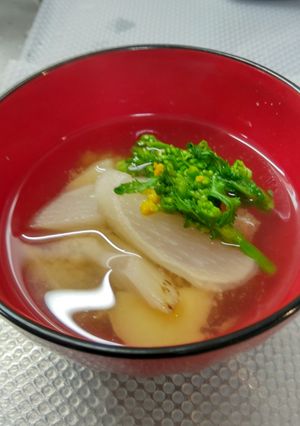 ウドとじゃがいものお味噌汁-レシピのメイン写真