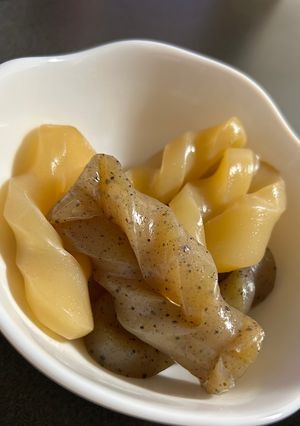 こんにゃくの煮物-レシピのメイン写真