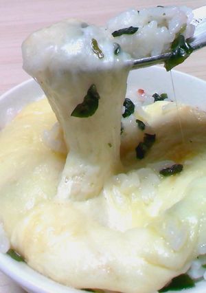 💕お茶漬けに🧀たっぷり💕-レシピのメイン写真