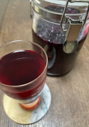 簡単ブルーベリー酢-レシピのメイン写真