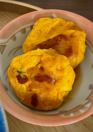 もちもちかぼちゃもち-レシピのメイン写真