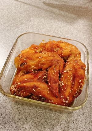 甘辛手羽先（臭みとり詳しく）-レシピのメイン写真