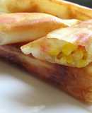 【 明太とうもろこしチーズ餅春巻き 〗