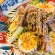 魚肉ソーセージのハム玉子サラダ