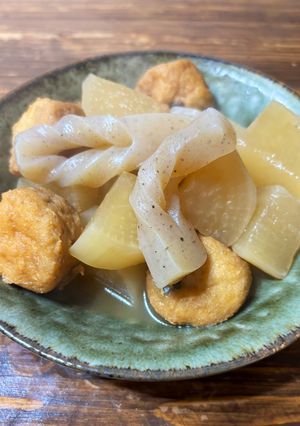 がんもと大根にゃくの煮物-レシピのメイン写真