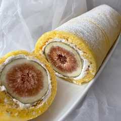 รูปของ いちじくロールケーキ