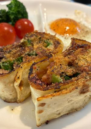 チーズ焼きハイローラー-レシピのメイン写真